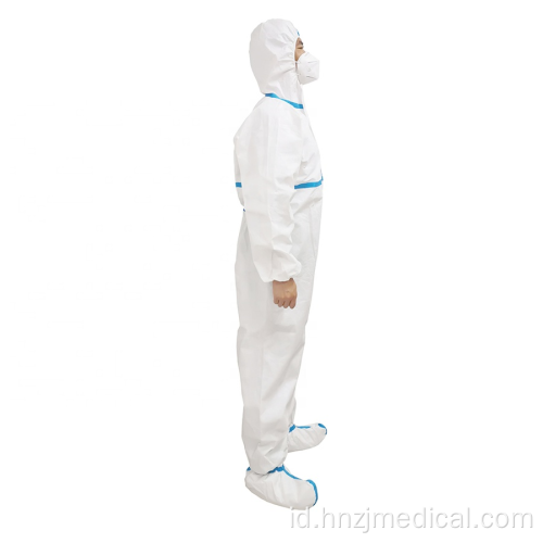 Pakaian pelindung Disposable Coverall suit